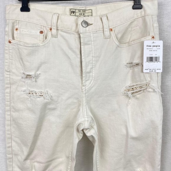 NWT Free People Lacey Embellished Skinny Jeans - Picture 5 of 13